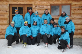 Les moniteurs de ski